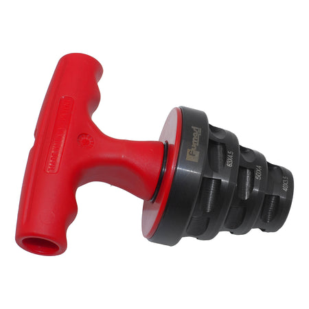 Sbavatore Calibratore Multimisura- 40X3,5 50X4 63X4,5- Fuma- Pezzi 1