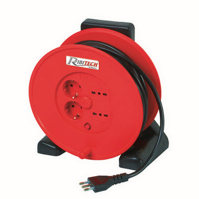 Avvolgicavo Elettrico 20 Mt- Mt 20- Ribim- Pezzi 1