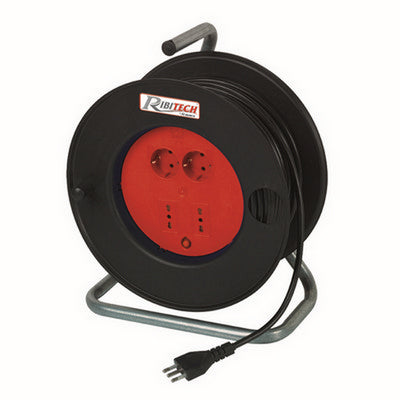 Avvolgicavo Elettrico 40 Mt- Mt 40- Ribim- Pezzi 1
