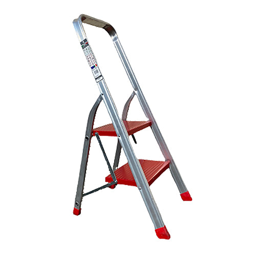 Sgabello In Alluminio Teos- 2 Gradini- Gryn- Pezzi 1