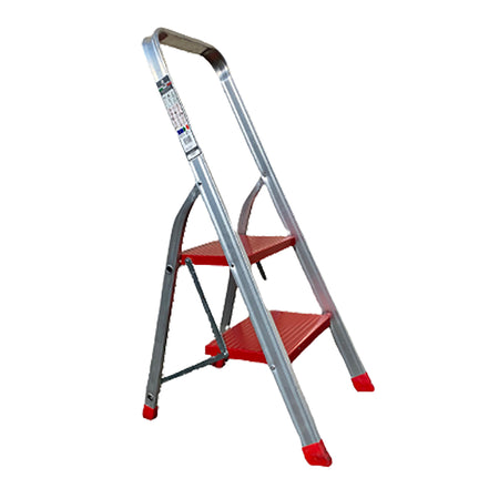 Sgabello In Alluminio Teos- 2 Gradini- Gryn- Pezzi 1