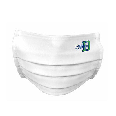 Mascherina Protettiva Sorriso Idrorepellente- Bianca - Cotone 100% Cm 23X21- Senza- Pezzi 1