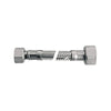 Flessibile Inox Mod. Lux Normale Cm. 15 Con Guarnizione- Mf 3/8X3/8- Dh- Pezzi 1