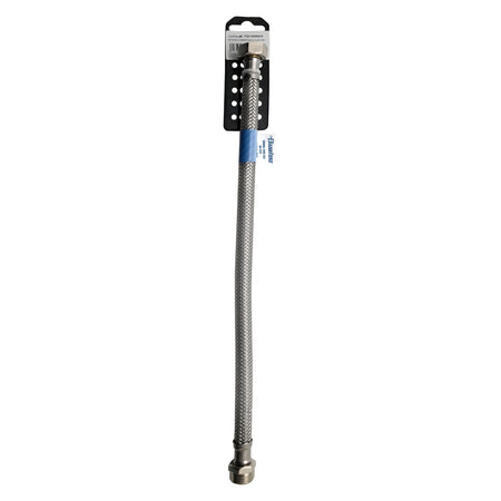 Flessibile Inox Modello Normale Cm. 40 S-Brico- Mf 3/8 X 3/8- Faidf- Pezzi 1
