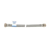 Flessibile Inox Modello Normale Cm. 60- Mf 1/2 X 3/8- Dh- Pezzi 10