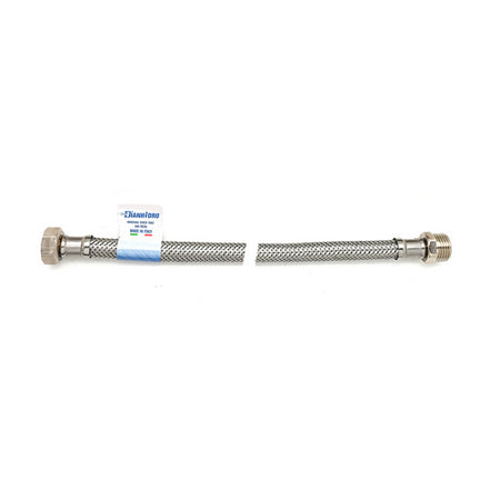 Flessibile Inox Modello Normale Cm. 60- Mf 1/2 X 3/8- Dh- Pezzi 10