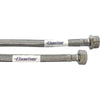 Flessibile Inox Modello Normale Cm. 100- Mf 1/2 X 1/2- Dh- Pezzi 1