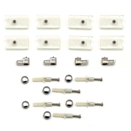 Kit Accessori Di Fissaggio Per Box Doccia Linea Essential- Dhimp- Pezzi 1