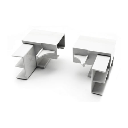 2 Pz Squadrette Di Ricambio Per Box 100-T- Dh- Pezzi 1