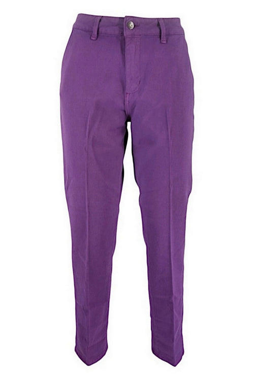 Atelier Cigala's Pantaloni Viola da donna