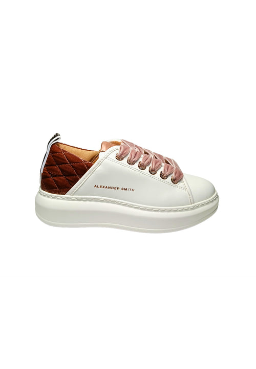 ALEXANDER SMITH Scarpe Donna Alexander Smith Wembley Woman-White Rose da donna