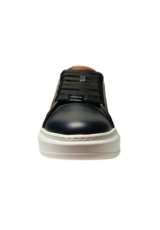 ALEXANDER SMITH Scarpe Uomo Alexander Smith Eco-Wembley Man-Black Brown da uomo