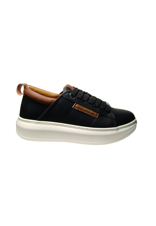 ALEXANDER SMITH Scarpe Uomo Alexander Smith Eco-Wembley Man-Black Brown da uomo