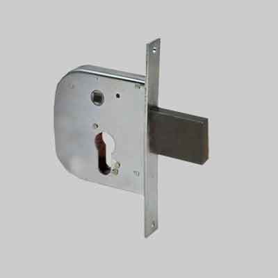 Serratura Da Infilare Per Cancelli Art. 42312 Cisa E50 - Scatola 84,5X95 Mm - Cisa