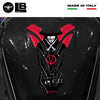 IMPERDIBILE PARASERBATOIO V PER VENDETTA ADESIVI per SERBATOIO MOTO in RESINA 3D