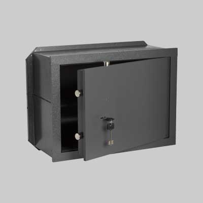 Cassaforte Con Chiave Art. 82010 Cisa Mm 490X200X360H, 2 Cat. Orizz., 2 Cat. Vert. - 1 Ripiano - Cisa