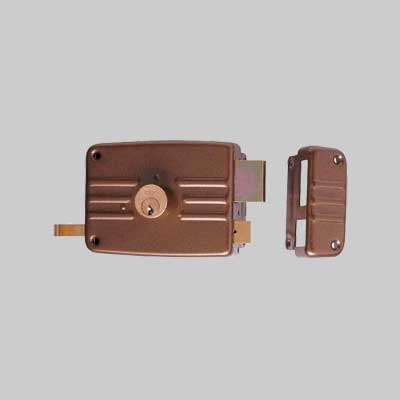 Serratura Da Applicare Per Portoncino Art. 431 Iseo E60 Dx - 3 Mandate - 2 Pezzi- Iseo