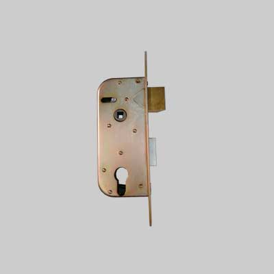 Serratura Ad Infilare Per Cancelli A Cilindro Europeo Art. 630 Iseo E35 - Scatola 65X152 Mm - Iseo