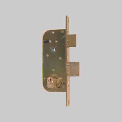 Serratura Ad Infilare Per Cancelli A Cilindro Europeo Art. 620 Iseo E35 - Scatola 65X152 Mm - Iseo