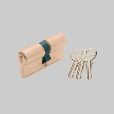 Cilindro Sagomato A Doppio Profilo Ottone 'F5' Iseo 65 Mm (25+10+30) - Iseo