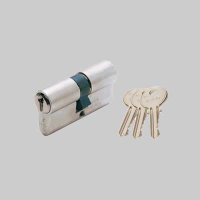 Cilindro Sagomato A Doppio Profilo Nichelato 'F5' Iseo 80 Mm (25+10+45) - Iseo