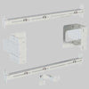 Kit Montaggio Cassetta Incasso Sigma8 In Cartongesso Struttura Leggera Geberit