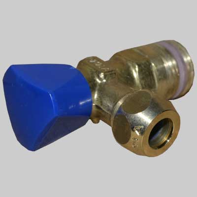 Rubinetto D' Arresto Per Cassetta Incasso Grohe Modello Gd2 1/2 X 3/8 Grohe