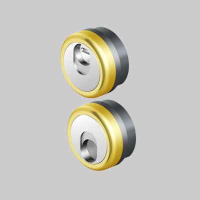 Defender Magnetico 'Mr503' Disec Mm 15H - Col. Ottone Lucido - Disec