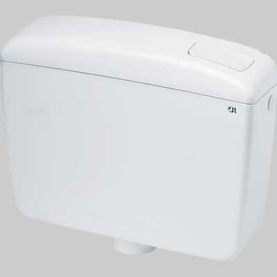 Cassetta Zaino Londra Plus Singolo Scarico Bianca Cr