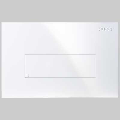 Placca Di Comando Sara Linea Mono Tasto Cromata Pucci