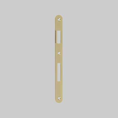 Contropiastra Per Serratura 'Patent Grande Yale' Bonaiti Cromo Opaco - Bonaiti