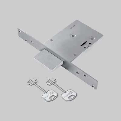 Serratura A Doppia Mappa Inferriate Art. 8Td1004 Yale E60 - Versione Ka - Scatola 113X82 Mm - Yale