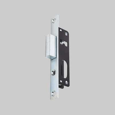 Serratura Per Porte In Alluminio Da Montante Art. 914/919 Corni E14,5 - Frontale 16 Mm - Corni