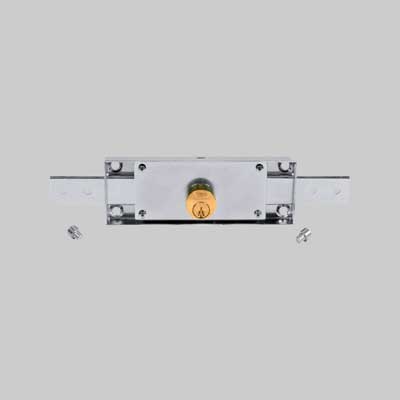 Serratura Serranda Chiave A Profilo Serie 8230 Viro Sinistra - 2 Pezzi- Viro