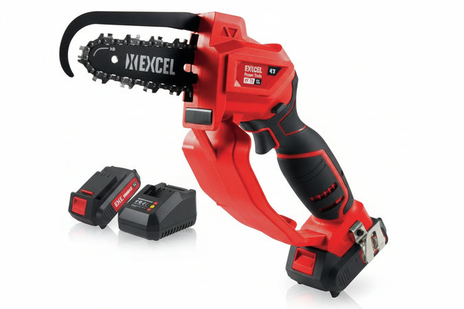 Elettrosega Potatura A Batteria Litio 18V Barra Cm.15 Only1 Excel Only1