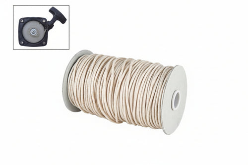 Cordino Avviamento In Nylon Per Motoseghe, Decespugliatori, Rasaerba- - Ø Mm.3,5 In Rotoli Da Mt.100 - 1 Rotolo