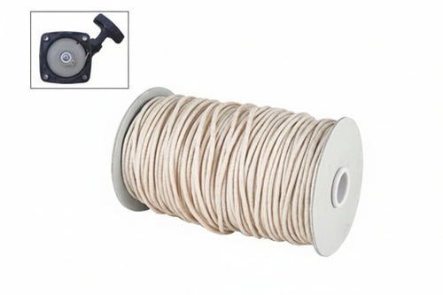 Cordino Avviamento In Nylon Per Motoseghe, Decespugliatori, Rasaerba- - Ø Mm.4 In Rotoli Da Mt.100 - 1 Rotolo