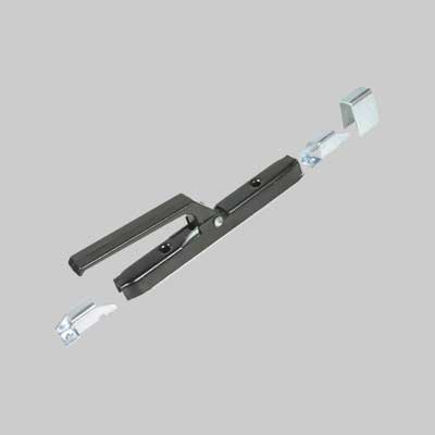 Cariglione In Acciaio Verniciato A Doppia Azione Per Aste 10X10 Mm