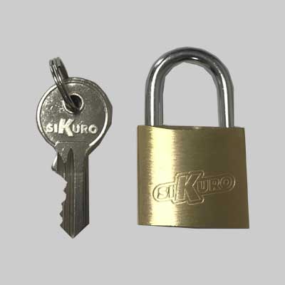 Lucchetto Ad Arco Standard Con Chiave Ka Sikuro 50 Mm - Sikuro