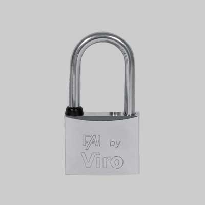 Lucchetto Ad Arco Lungo 'Mare' 40X42 Mm - Viro