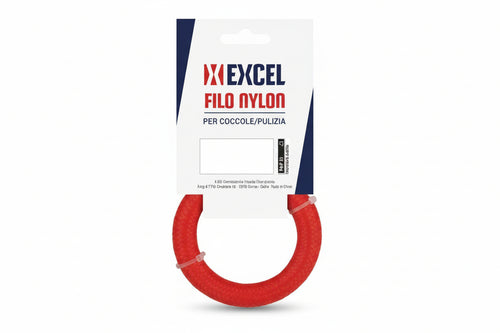 Filo Per Decespugliatore In Nylon Tondo Arancio- - Ø Mm.3 In Matassa Mt.100 - 1 Blister Excel