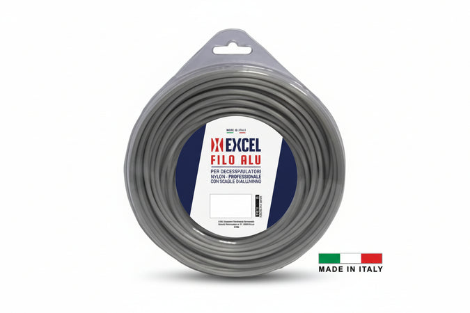 Filo Per Decespugliatore In Nylon Tondo Alu Ø Mm.4 In Matassa Da Mt.31 Excel