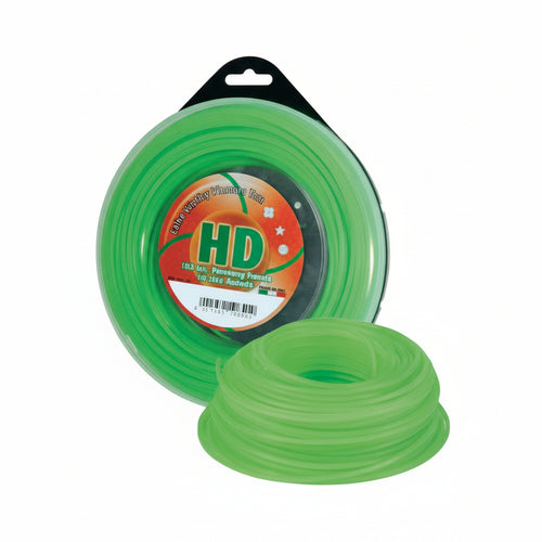 Filo Nylon Quadro Professionale Per Decespugliatore- - Mm.2,4 In Matassa Mt.15 - 1 Blister
