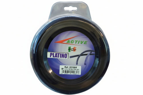 Filo Nylon Platino Tondo Viola Per Decespugliatori- - Ø Mm.3,3 - Blister Mt.56 - 1 Blister Active