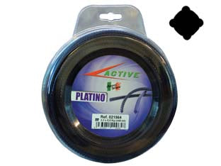 Filo Nylon Platino Quadro Viola Per Decespugliatori- - Ø Mm.3,3 - Blister Mt.45 - 1 Blister Active