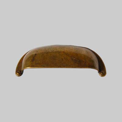 Maniglia Per Mobili '5031' Interasse 96 Mm - Patinato Antico - Giusti