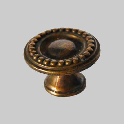 Pomolo Per Mobili '6015' 24 Mm - Patinato Antico - Giusti