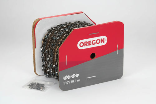 Catena Oregon In Rotolo Per Motosega Mt.30,5- - Mgl.1637, Passo 3/8, Sp.050 (Mm.1,3) 91P - 1 Rotolo Oregon