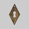 Bocchetta Per Mobili '30667' Verticale 25X49 Mm - Ottone Antico - Metal Group