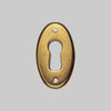 Bocchetta Per Mobili '30625' 22X37 Mm - Poli Vernì (Oro Lucido) - Metal Group